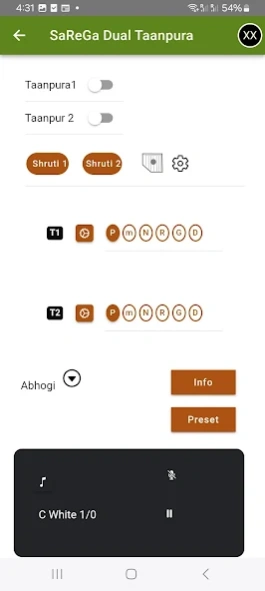 SaReGa TablaPro (Tabla App) 3.67 Screenshot