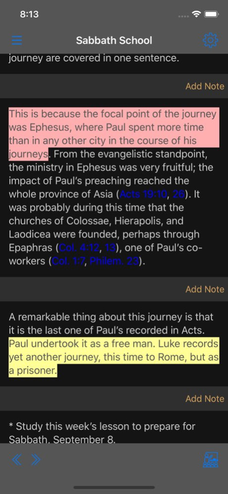 Sabbath School Quarterly App 2.1.2 Screenshot