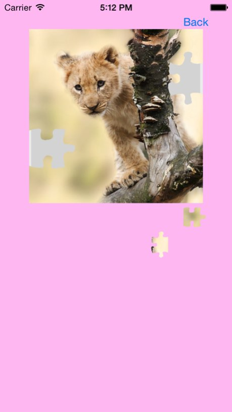 Safari Animals Jigsaw Puzzles 1.1 Screenshot