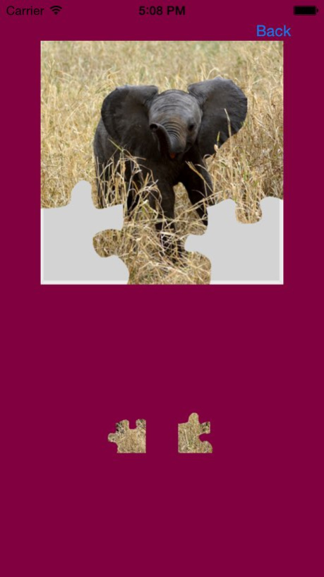 Safari Animals Jigsaw Puzzles 1.1 Screenshot