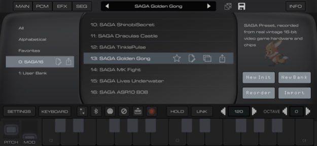 SAGA Synth | 16-Bit Sonic Fun! 1.9.7 Screenshot