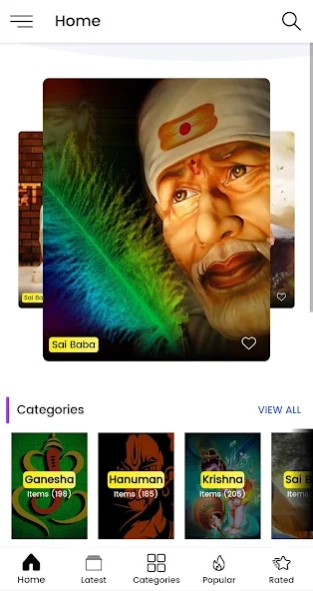 Sai Baba HD Wallpaper 3.0 Screenshot