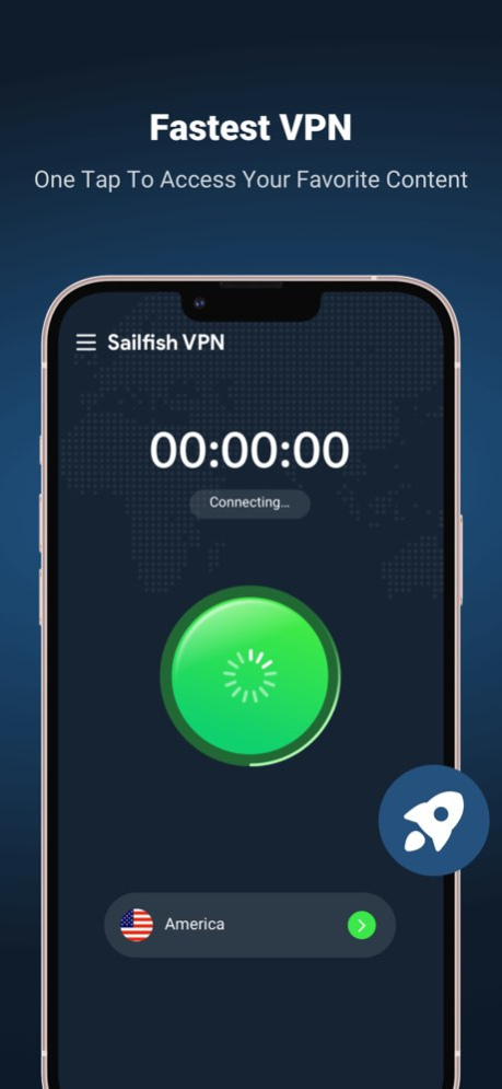 SailfishVPN 1.0.6 Screenshot