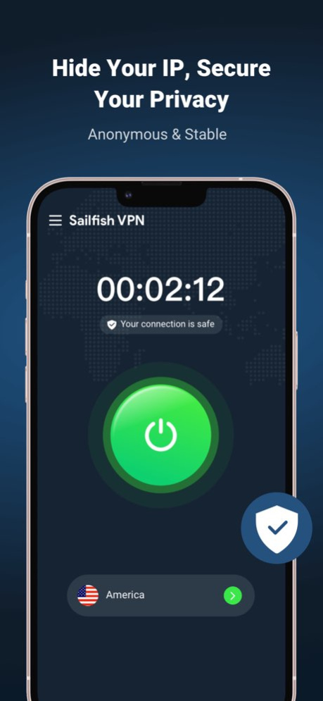 SailfishVPN 1.0.6 Screenshot