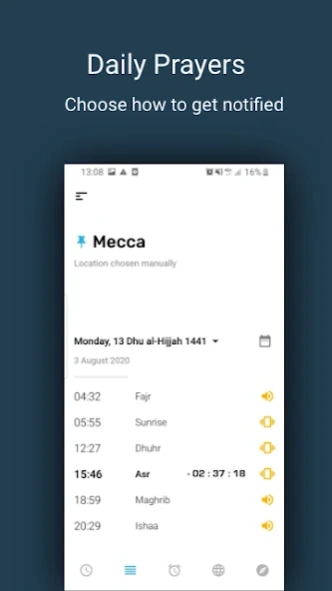 صلاتك Salatuk (Prayer time) 3.7.72 Screenshot