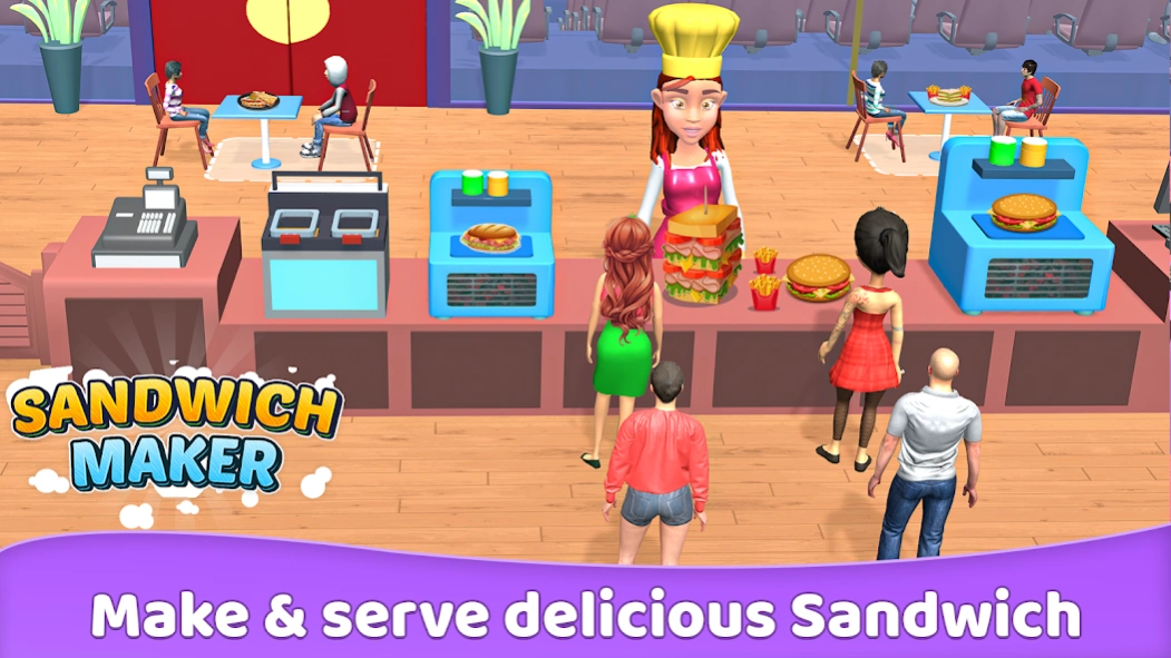 Sandwich Maker - Food Game 2.2.1 Screenshot