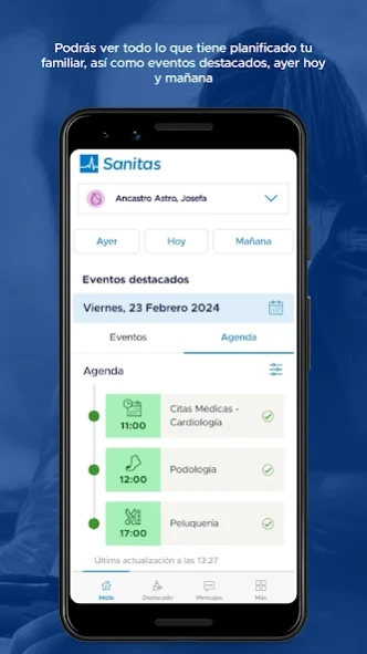 Sanitas Mayores  Screenshot