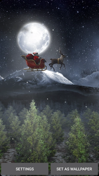 Santa 3D Live Wallpaper 1.4.1 Screenshot