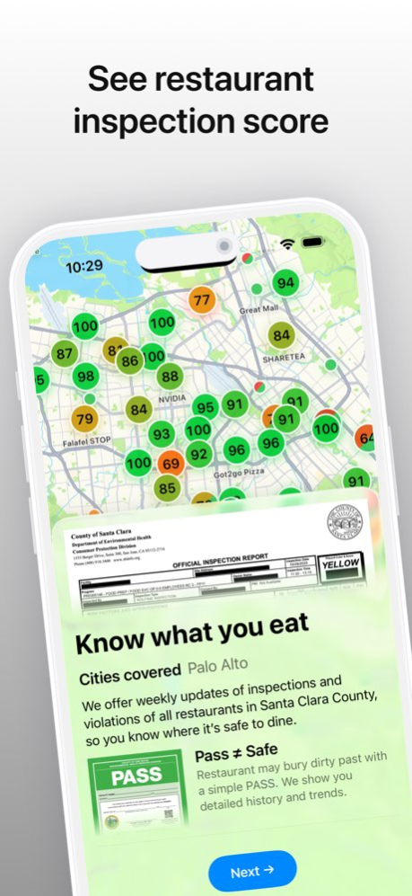 Santa Clara Food Safety 20260622.1 Screenshot