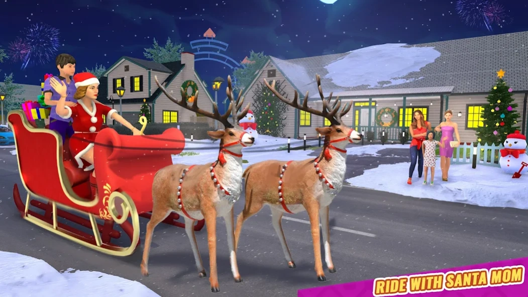 Santa Mom Happy Christmas Game 1.9 Screenshot