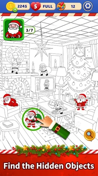 Santa Quest 3D Match Puzzle 2.0.0 Screenshot