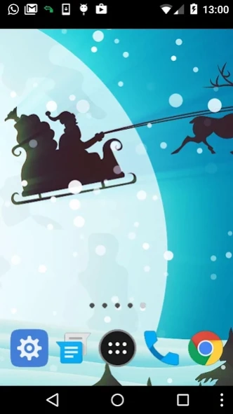 santa claus live wallpaper 1.006 Screenshot