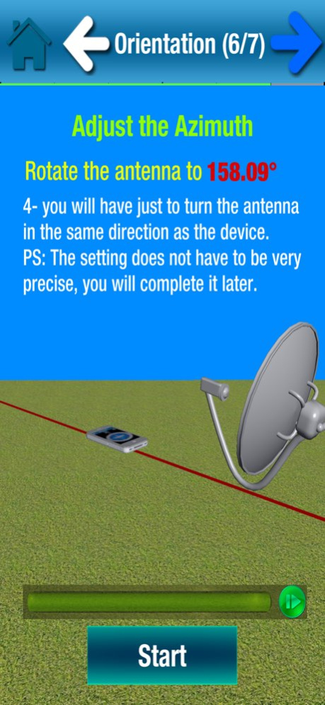 SatCatcher-Dish Set & Pointing 10 Screenshot