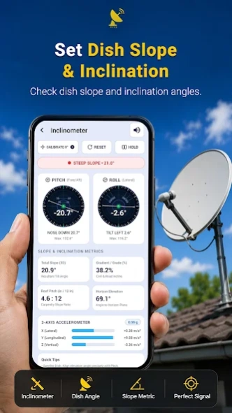 Satellite Finder Aline Antenna 1.17 Screenshot