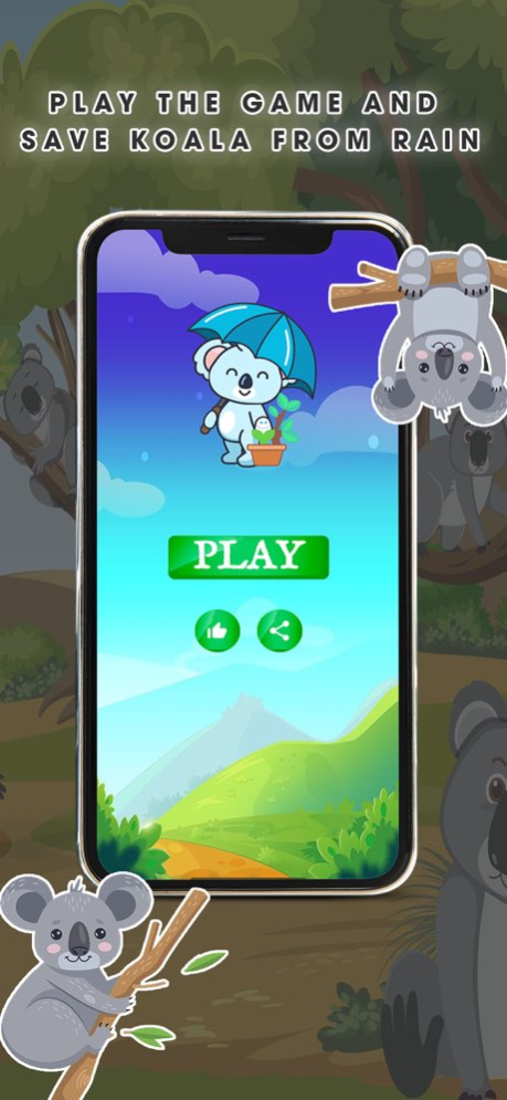 Save Koala From Rain 1.4 Screenshot