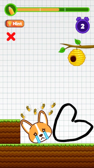 Save The Dog Game - Dog vs Bee 1.1 Screenshot