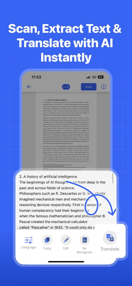 Scan To Go - Document Scanner 3.0.4 Screenshot