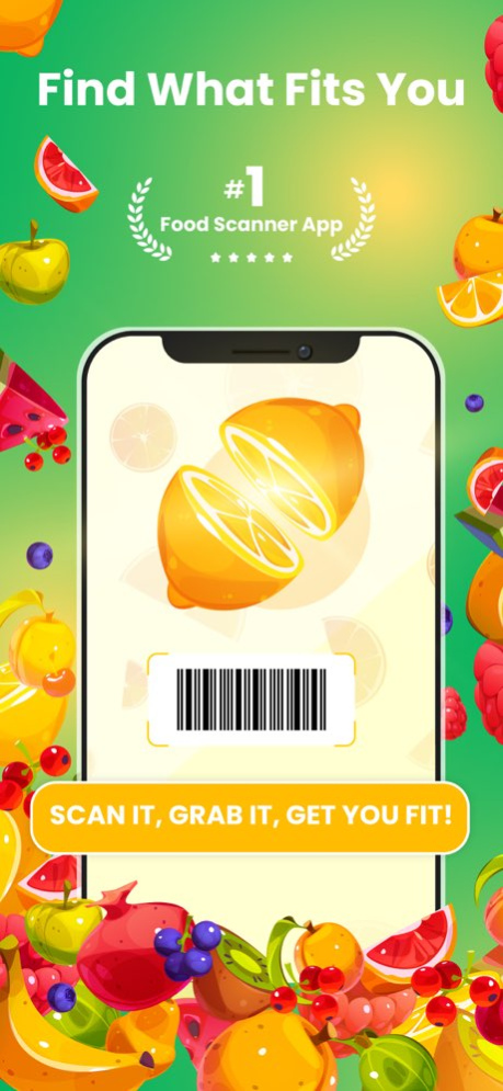 ScanIt! - food scanner & diet  Screenshot