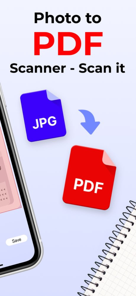 Photo to PDF Scanner - Scan It 2.3.1 Screenshot