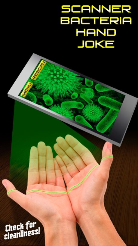 Scanner Bacteria Hand Joke 1.2 Screenshot