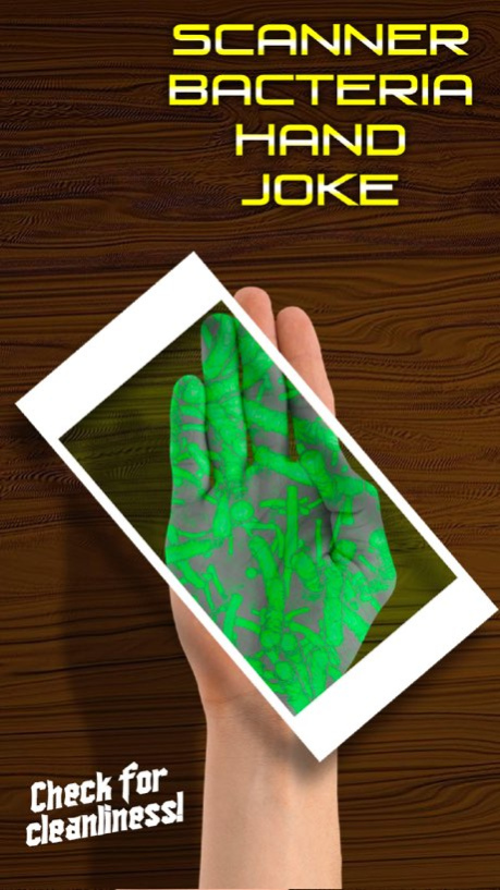 Scanner Bacteria Hand Joke 1.2 Screenshot