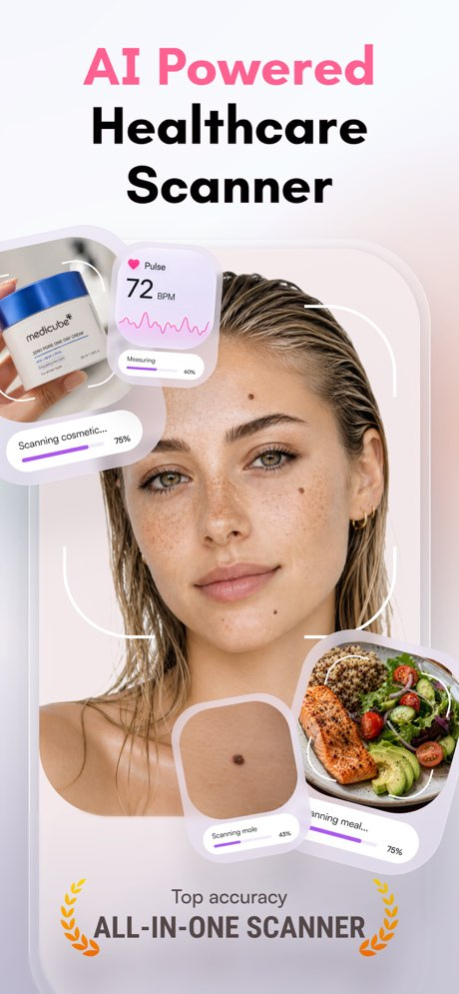 Skan - AI Healthcare Scanner 2.5 Screenshot