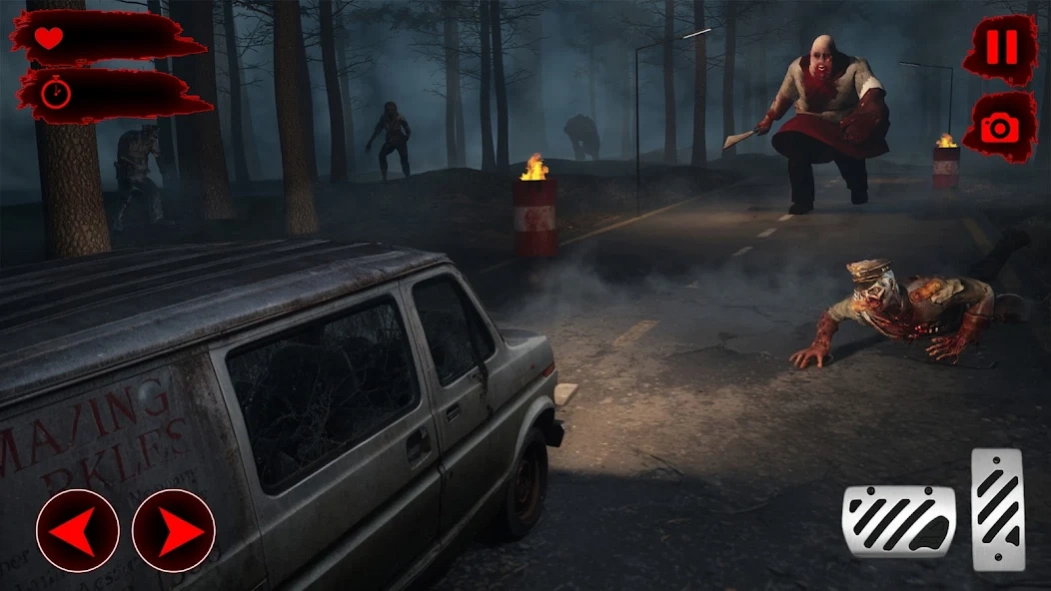 Scary Night Escape Car Driving 2.3 Screenshot