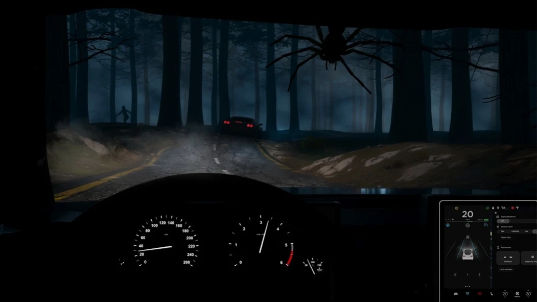 Scary Night Escape Car Driving 2.3 Screenshot