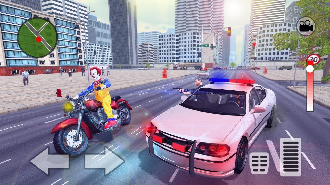 Scary Clown Crime Simulator:City Clown Gang Attack 1.1 Screenshot