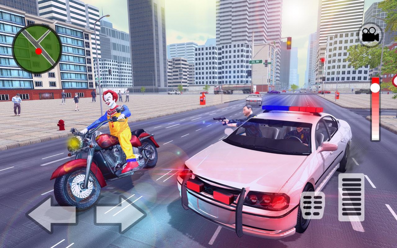 Scary Clown Crime Simulator:City Clown Gang Attack 1.1 Screenshot