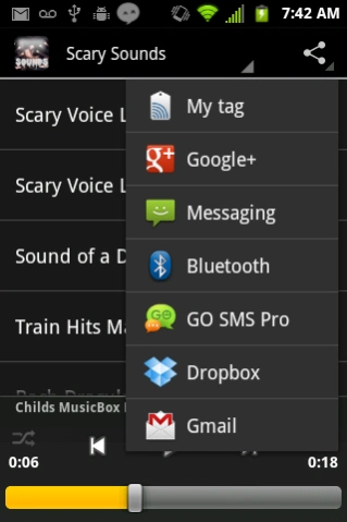 Scary Halloween Horror Sounds 1.0.0 Screenshot