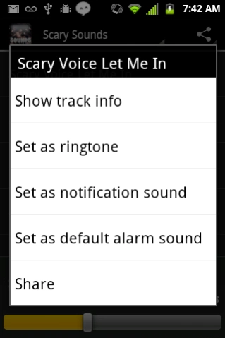 Scary Halloween Horror Sounds 1.0.0 Screenshot