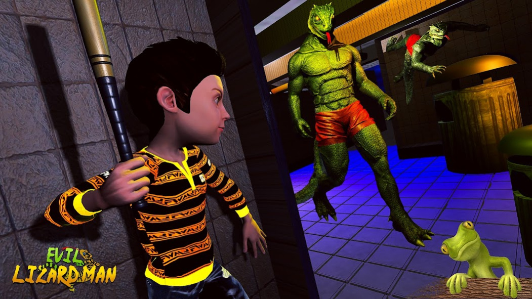 Scary LizardMan-School Hunting 2.4 Screenshot