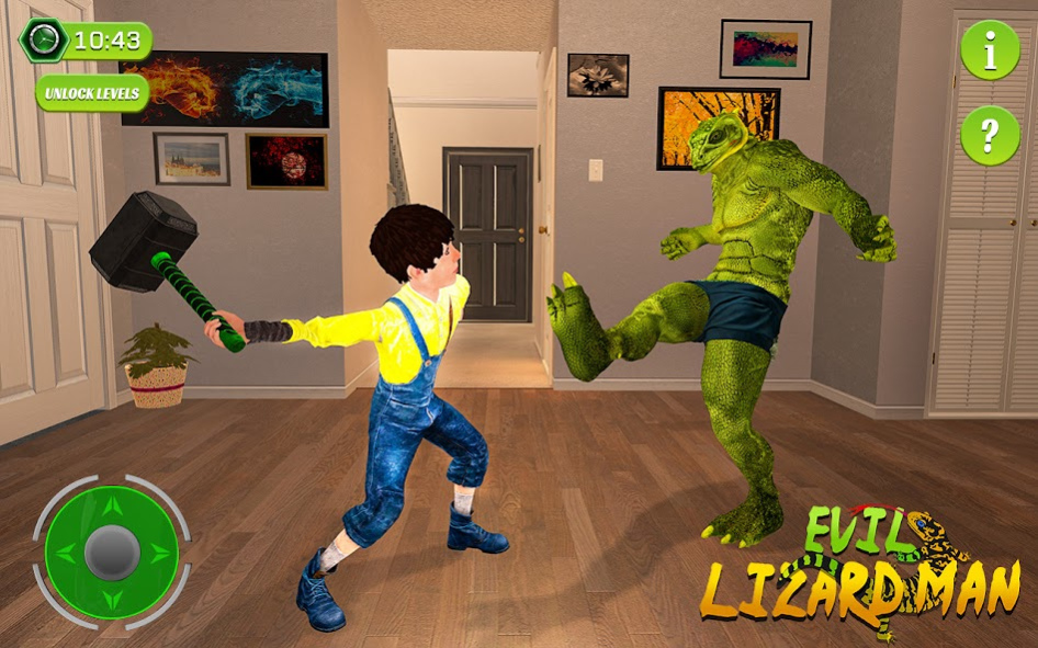 Scary LizardMan-School Hunting 2.4 Screenshot