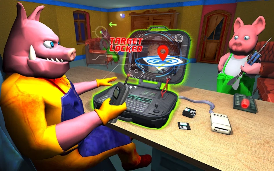 Scary Piggy Granny Horror Game 1.15 Screenshot