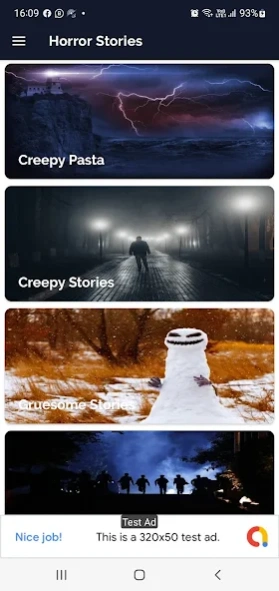 Scary Stories, Horror Stories 1.2 Screenshot