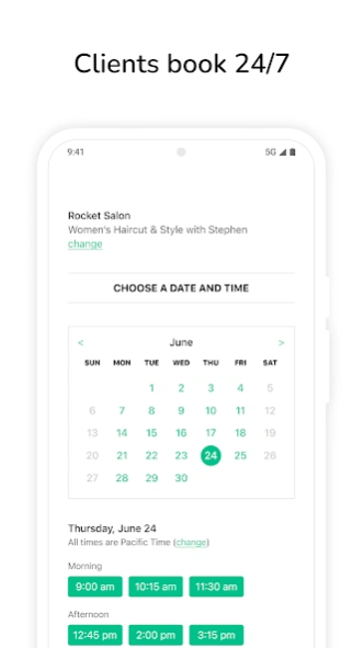 Schedulista Appointments 7.7.1 Screenshot