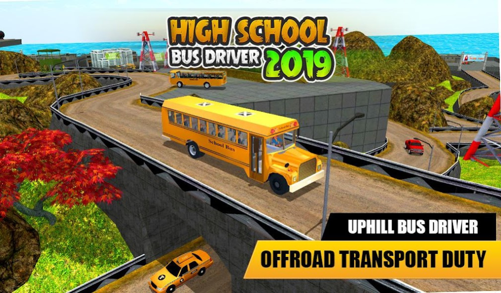 School Bus Game: 3D Bus Games 1.0.7 Screenshot