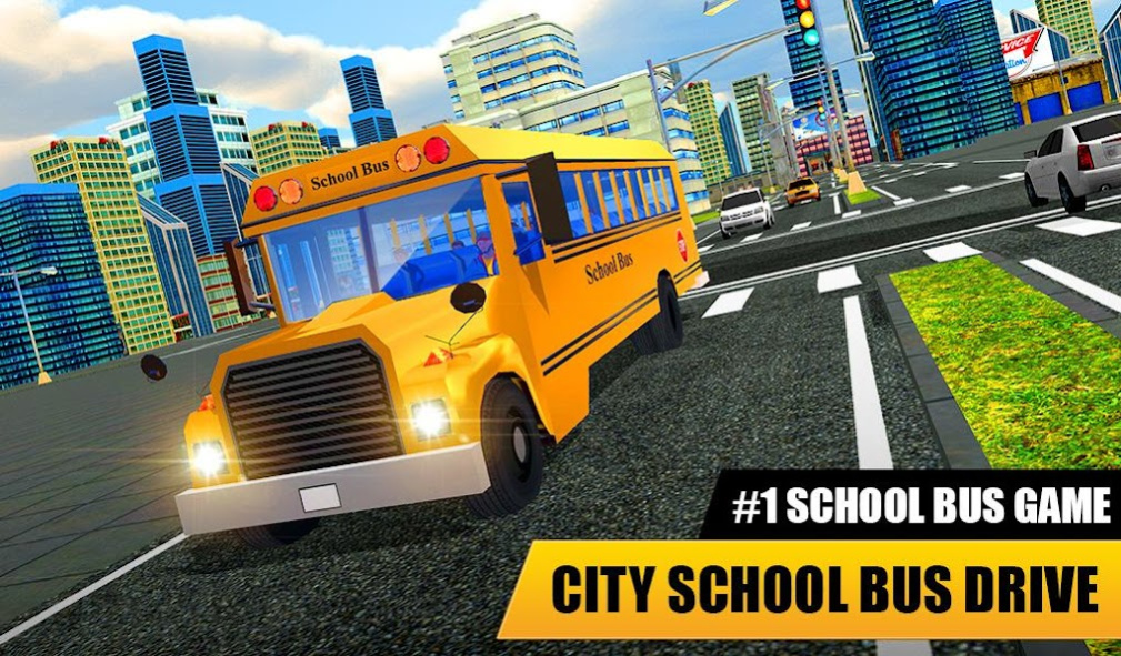 School Bus Game: 3D Bus Games 1.0.7 Screenshot