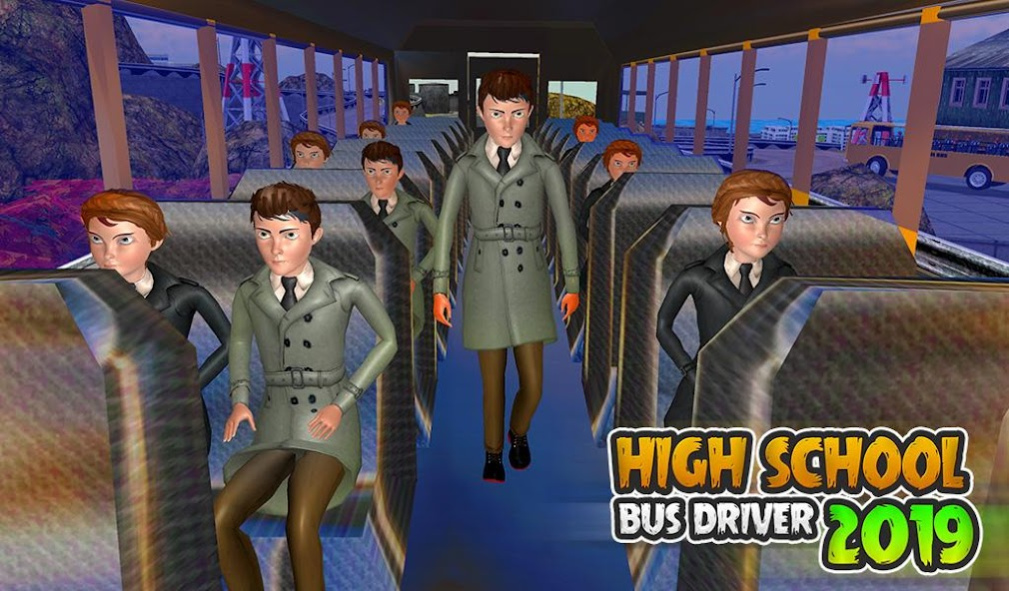 School Bus Game: 3D Bus Games 1.0.7 Screenshot