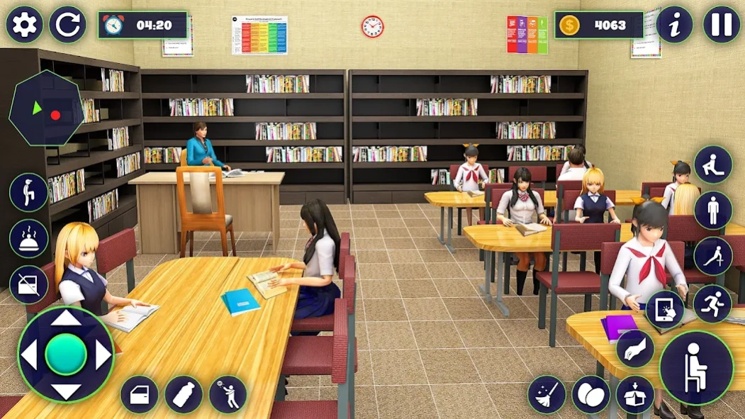 School Girl Life Simulator 3D 1.32 Screenshot