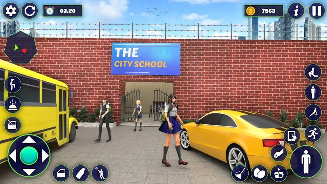 School Girl Life Simulator 3D 1.32 Screenshot