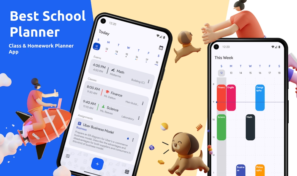 School Planner - Timetable 2.89 Screenshot