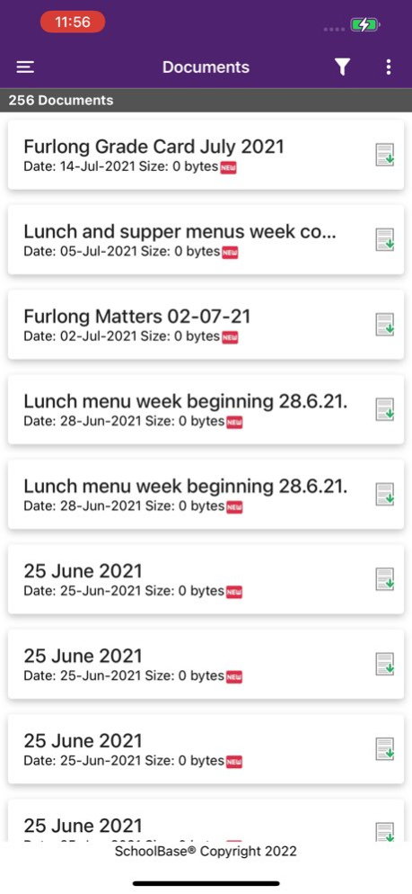 SchoolBase Parent 1.5.1 Screenshot