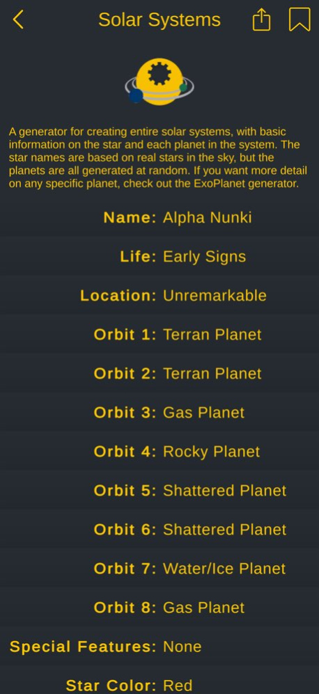 Sci-Fi Writer's Companion 14.3 Screenshot