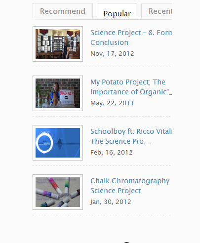 Science Project Videos 1.4 Screenshot