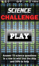 Science Trivia Game 1.3 Screenshot