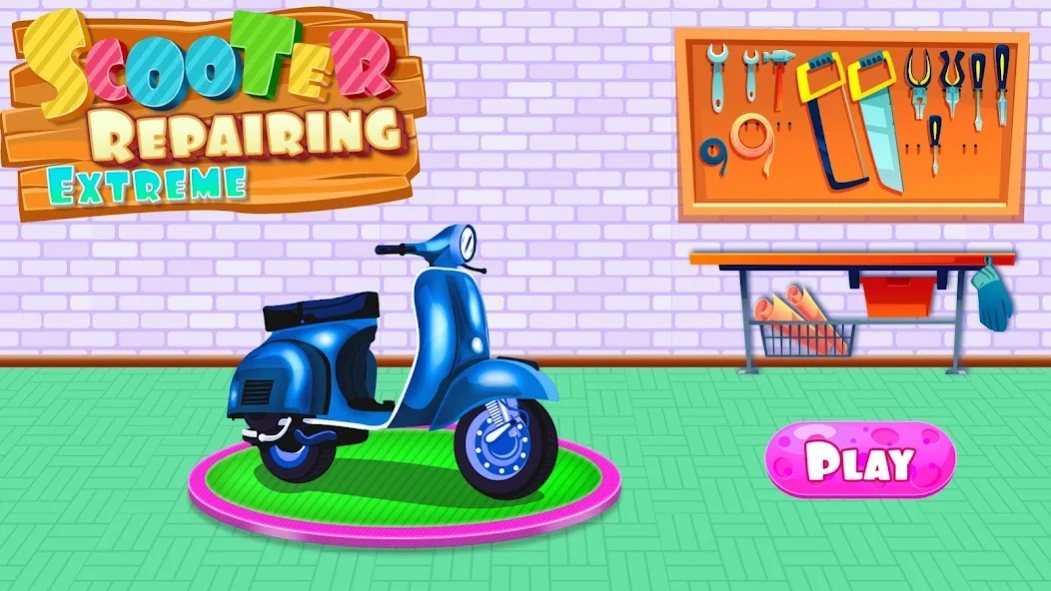 Scooter Repair Mechanic Garage 1.20 Screenshot