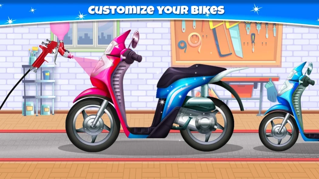 Scooter Repair Mechanic Garage 1.20 Screenshot