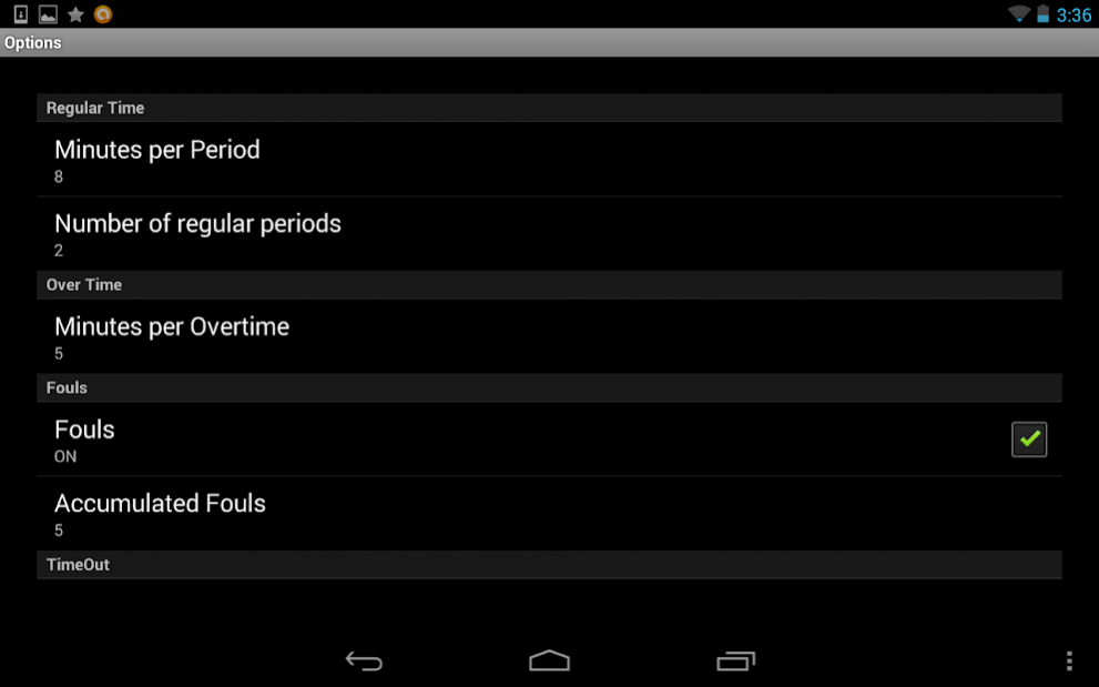 Scoreboard Futsal ++ 7.13.76 Screenshot